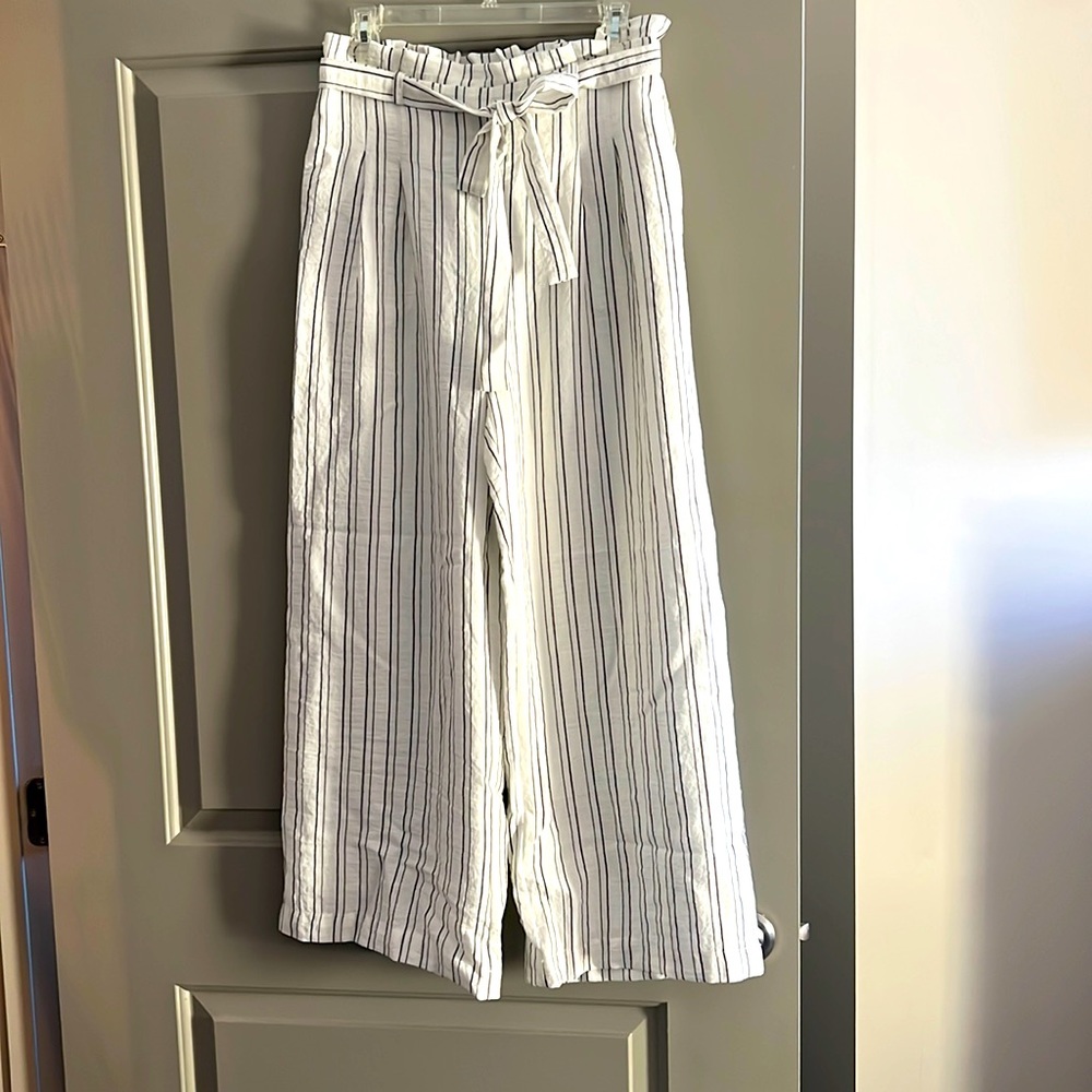 Wide leg dress pants